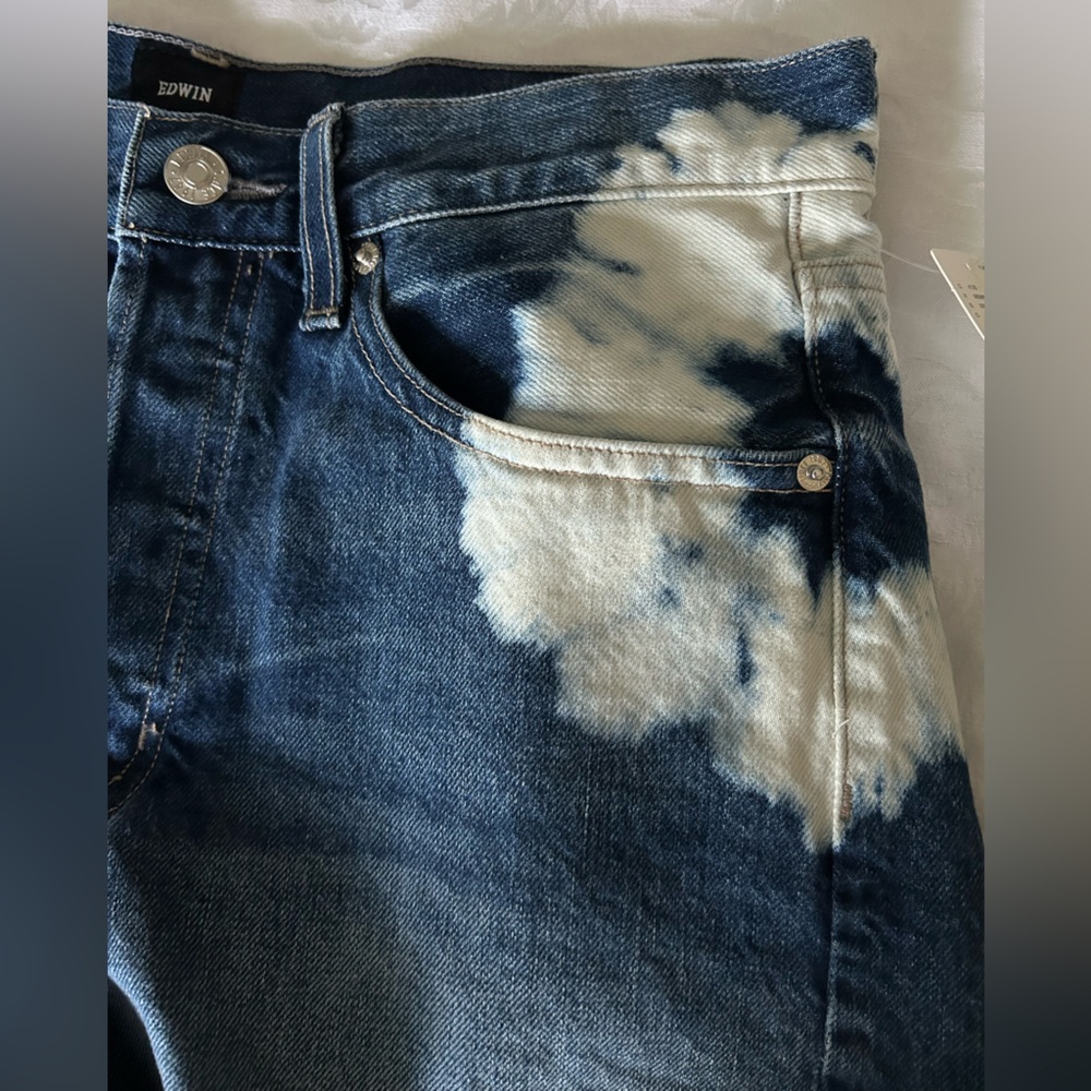 Anthropologie Edwin Cai Highrise denim shorts - Picture 7 of 10